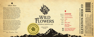 Elevation Beer Co Wild Flowers