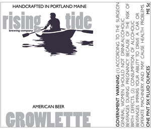 Rising Tide Brewing Company Growlette