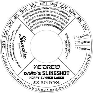 He'brew David's Slingshot Hoppy Summer Lager