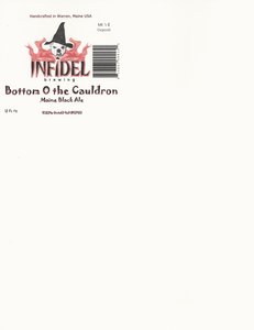 Infidel Brewing Bottom O The Cauldron April 2013