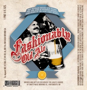 Smuttynose Brewing Co. Fashionably Old Ale May 2013