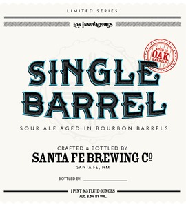 Santa Fe Brewing Co. Single Barrel May 2013