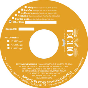 Echo Brewing Company 