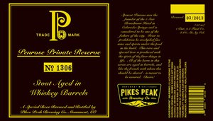 Pikes Peak Brewing Co. No. 1306