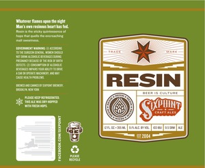 Sixpoint Craft Ales Resin May 2013