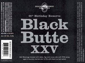 Deschutes Brewery Black Butte Xxv May 2013