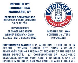 Erdinger Erdinger Schneeweisse