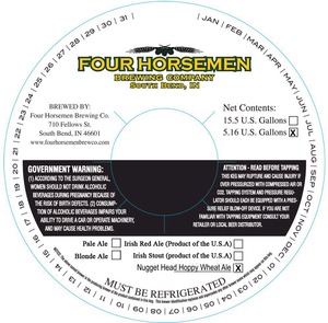 Four Horsemen Brewing Company Nugget Head