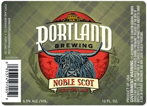 Portland Brewing Noble Scot