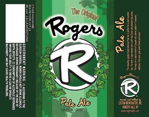 Rogers Pale Ale May 2013