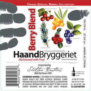 Haand Bryggeriet Berry Blend May 2013