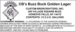 Cb's Buzz Bock May 2013