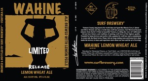 Wahine Lemon Wheat Ale May 2013