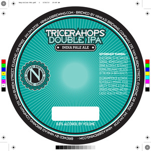 Ninkasi Brewing Company Tricerahops May 2013