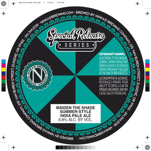 Ninkasi Brewing Company Maiden The Shade