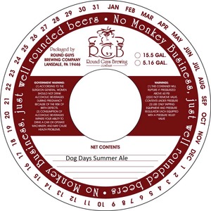 Dog Days Summer Ale May 2013