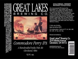 The Great Lakes Brewing Co. Commodore Perry May 2013