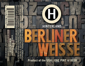 Hinterland Berliner Weisse