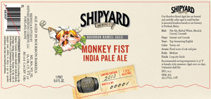 Shipyard Monkey Fist India Pale Ale May 2013