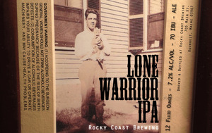 Rocky Coast Brewing Lone Warrior