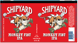 Shipyard Monkey Fist India Pale Ale May 2013