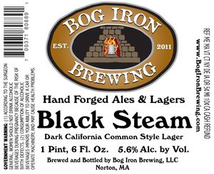 Bog Iron Brewing Black Steam May 2013