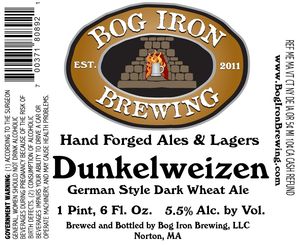 Bog Iron Brewing Dunkelweizen May 2013