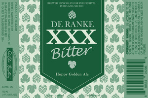 Brouwerij De Ranke Xxx Bitter May 2013