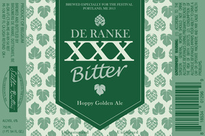 Brouwerij De Ranke Xxx Bitter