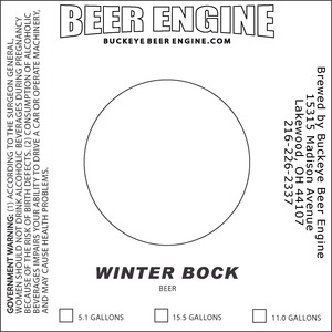 Beer Engine Winter Bock