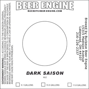 Beer Engine Dark Saison