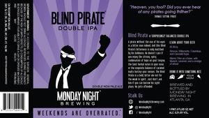 Blind Pirate Double IPA May 2013