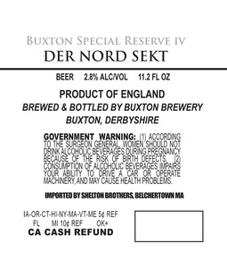 Buxton Brewery Der Nord Sekt