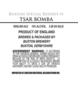 Buxton Brewery Tsar Bomba