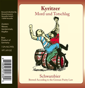 Klosterbrauerei Neuzeller Mord Und Totschlag