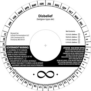 In'finiti Fermentation Disbelief May 2013