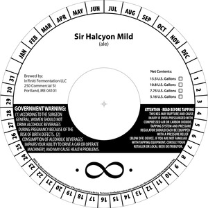 In'finiti Fermentation Sir Halcyon Mild May 2013