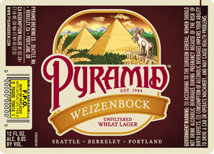 Pyramid Weizenbock May 2013