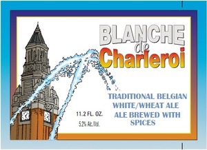 Blanche De Charleroi Traditional Belgian White/wheat Ale May 2013