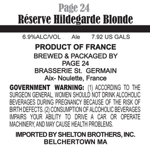 Page 24 Reserve Hildegarde Blonde