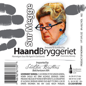 Haand Bryggeriet Sur Megge May 2013