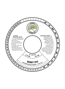 Perennial Artisan Ales Barry Rye