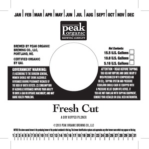 Peak Organic Fresh Cut