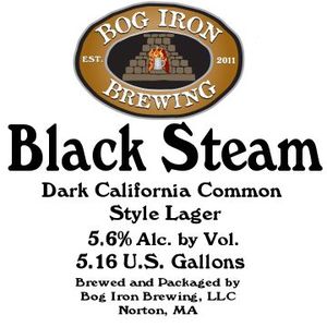 Bog Iron Brewing Black Steam May 2013