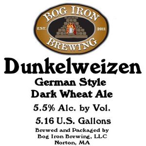 Bog Iron Brewing Dunkelweizen May 2013