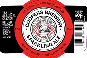 Coopers Sparkling May 2013