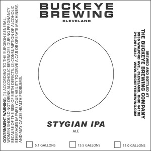 Buckeye Brewing Stygian IPA