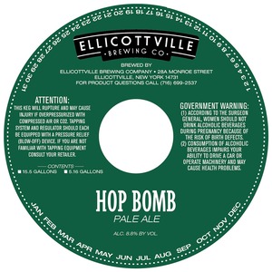 Ellicottville Brewing Company Hop Bomb May 2013