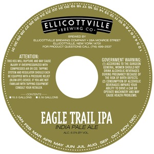 Ellicottville Brewing Company Eagle Trail IPA May 2013