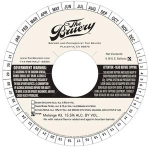 The Bruery Melange #3